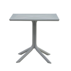 Venta al por mayor moderna Venta caliente al aire libre interior usado plástico cuadrado pequeño tamaño <span class=keywords><strong>mesa</strong></span> de <span class=keywords><strong>comedor</strong></span> - Product Image 2