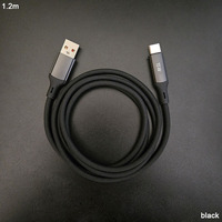 Regalos para Pequeñas Empresas, Cables USB a 8 Pines con Carcasa Trenzada y Pantalla LED Digital Multiusos para iOS