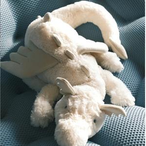 50cm Jellycats Niedliche Weiche Schneedrachen-Kollektion: Rosa Drache, Lila Drache, Schwarzer Drache, Goldener Welpen-Drache Plüschtier - Product Image 3