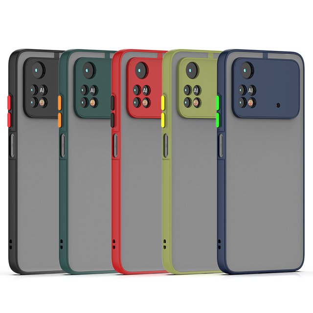 Frosted Skin for Xiaomi Redmi 10C Poco M4 Pro 4G X4 Pro 5G Comfortable Phone Case Mobile Phone Accessories TPU PC Back Cover