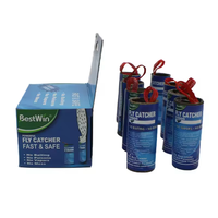 Bande de papier collant anti-insectes, colle forte, adhésif non toxique, solide, jetable, pour attraper les insectes volants, ruban adhésif