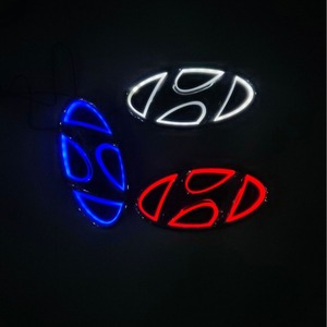 2025 mô hình mới tùy chỉnh RGB LED phía sau đèn pha không thấm nước IP65 xe logo đèn 2 Wát 3D chiếu sáng xe logo chiếu sáng - Product Image 4