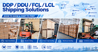 Transitaire maritime et aérien pas cher DDP DDU porte-à-porte, fret LCL/FCL, service logistique express Chine vers Indonésie Philippines