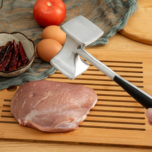 Mazo de <span class=keywords><strong>carne</strong></span> multifuncional, ablandador de <span class=keywords><strong>carne</strong></span> de aleación de aluminio para bistec, ternera, pollo, herramienta para aves de corral de nueva generación - Product Image 2