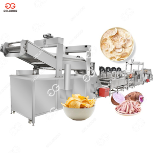 Đầy Đủ Máy Móc Để Làm sắn Chip Ngô Chiên Sản Xuất Khô Ngọt Ngào Khoai Tây Thanh Chế Biến Snack Khoai Tây Chiên Máy Làm - Product Image 2