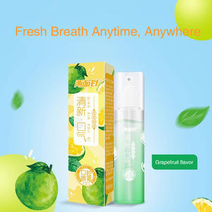 LMZ semprotan penyegar perawatan mulut portabel, cairan rasa kelapa & Mint tahan lama untuk Pria & Wanita - Product Image 3