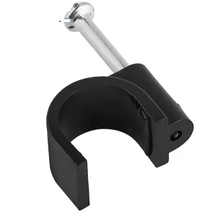Clip de plástico para manicura, Clip de <span class=keywords><strong>Cable</strong></span> de nailon de 16MM con forma Circular de acero, buen precio - Product Image 1