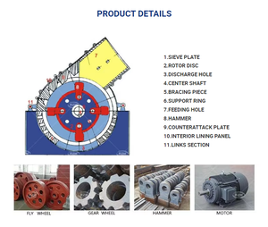פטיש נייד אבן מחצבה זהב עפרות זהב קוצץ צמח דיזל אבן שור - Product Image 5