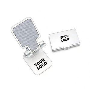 Portable Adjust Stand With Custom Logo Foldable Desk for Wholesale Promo Gift Small Business Phone Holder - Product Image 1