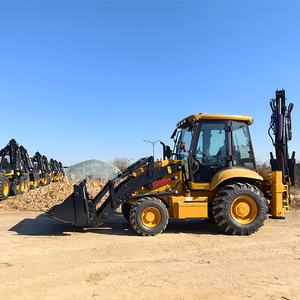 Cina baru Backhoe penggali <span class=keywords><strong>Loader</strong></span> belakang 2.5 ton 1.6 ton traktor dengan pemuat depan dan Backhoe - Product Image 1