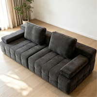 Canapé modulaire moderne, système de sièges flexibles pour salon, meubles emballés sous vide pour appartement, hôtel, espace commercial