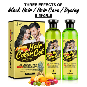 Tinte para el Cabello en Gel con Extracto de Frutas Oem, Tinte Temporal Natural para el Cabello, Tinte para el Cabello en Gel para Salón Profesional - Product Image 3