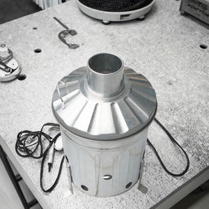 Composteur de jardin 40L extra robuste et écologique en fer et acier, structure autoportante, pour brûler les déchets intérieurs/extérieurs - Product Image 3