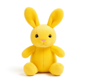 Conejito de peluche amarillo de 11cm-30cm, juguete suave para bebés y niños pequeños, regalo unisex - Product Image 1
