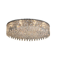 Plafonnier en cristal simple pour salon, éclairage principal et chambre à coucher, LED haut de gamme, ultra-fin, luxueux et sophistiqué
