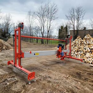 Scierie circulaire mobile portative à lame oscillante, scierie horizontale, équipement de sciage de bois - Product Image 3