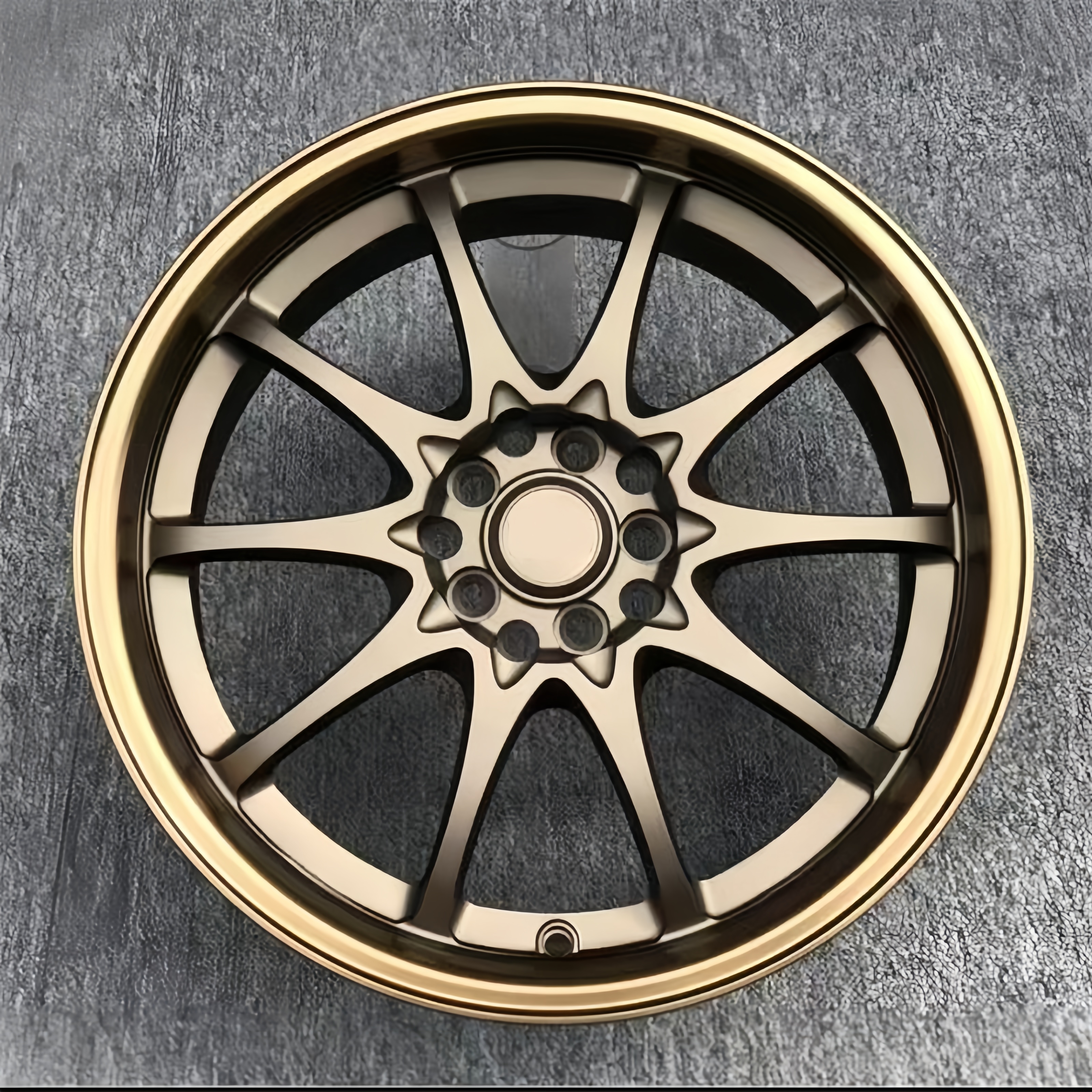 ブラックレーシング 6J PCD100 - BR ブラックレーシング アルミ