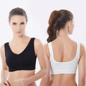 Sexy Genie Bra Với Pads Liền Mạch Push Up Bra Yoga Không Dây Áo Ngực Thể Thao