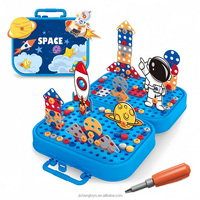 Nouvellement science ingénierie bricolage vis jouet jeu de Puzzle pour enfants apprentissage éducatif Construction assemblage blocs de construction jouets