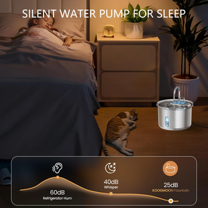 Dispensador de Agua Inteligente para Perros y Gatos 2026, Duradero, Resistente a Mordidas, Bajo Consumo, a Prueba de Fugas, con Filtro de Acero Inoxidable, Inducción Automática - Product Image 4