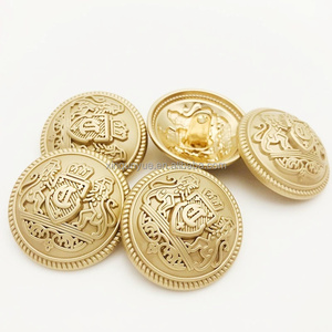 Nút <span class=keywords><strong>Maker</strong></span> Bán Buôn Khắc Cổ Vàng Sliver Vòng Phù Hợp Với Áo Khoác Áo Khoác Jeans Kim Loại Nút - Product Image 1