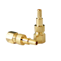 Conector de Ventana SMC-C-K1.5, Conector Hembra de Crimpado RG316 RG174, Conector Hembra SMC