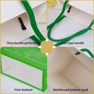 Bolsas <span class=keywords><strong>de</strong></span> regalo <span class=keywords><strong>de</strong></span> boda personalizadas, <span class=keywords><strong>de</strong></span> lujo, para comida <span class=keywords><strong>de</strong></span> <span class=keywords><strong>fiesta</strong></span> <span class=keywords><strong>de</strong></span> Navidad, embalaje <span class=keywords><strong>de</strong></span> papel, bolsas <span class=keywords><strong>de</strong></span> papel con mango - Product Image 6
