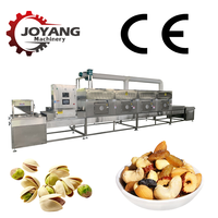 Machine industrielle de séchage et de stérilisation par micro-ondes, sécheur à convoyeur continu pour amandes, pistaches, cacahuètes, noix de cajou