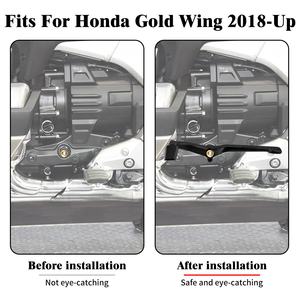 Palanca de cambio de punta de talón de Control de pie de motocicleta Cromo Negro para <span class=keywords><strong>Honda</strong></span> <span class=keywords><strong>Gold</strong></span> <span class=keywords><strong>Wing</strong></span> GL1800 Tour DCT 2018-2021 <span class=keywords><strong>2022</strong></span> 2023 aleación de aluminio - Product Image 6