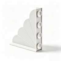 Protection d'angle écologique en silicone pour douche, évier et baignoire, pare-éclaboussures, tapis antidérapant, découpe sur mesure