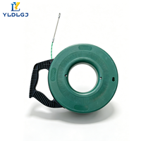 Cinta de Alambre Triple de 100 Pies YILI Profesional, No Conductora, con Estuche Resistente a Impactos para Electricidad Comercial