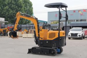 1 Ton Mini Crawler Excavator EURO 5 Diesel Engine Hydraulic Compact Digger With Koop Gear and PLC Motor Short Turning Radius for - Product Image 6