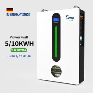 lipo lithium battery 48v 200ah with BMS 10KWH Lithium iron phosphate battery 10kw inverter li ion power wall battery pack