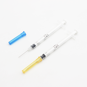 <span class=keywords><strong>Luer</strong></span> <span class=keywords><strong>Lock</strong></span> 1Ml <span class=keywords><strong>2.25Ml</strong></span> 3Ml 5Ml Sekali Pakai Vaksin Pra-isi Besar Jarum Suntik Nonaktif Otomatis - Product Image 1