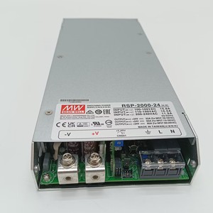 Fuente de Alimentación Conmutada MEANWELL RSP-2000-<span class=keywords><strong>24</strong></span> 80A 2000W 24VDC <span class=keywords><strong>AC</strong></span>/DC con Función PFC, Salida Única, Programable, para Uso Industrial - Product Image 2