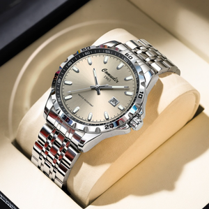 Relojes DFS15 para Mujer, Relojes de Pulsera de Moda para Hombre, Relojes de Cuarzo Negros y Dorados de Lujo, Reloj de Pulsera de Cuero Genuino para Mujer - Product Image 2