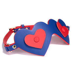 Maschera per Occhi <span class=keywords><strong>Sexy</strong></span> con Logo per Giochi di Coppia, Accessorio per Bondage - Product Image 2