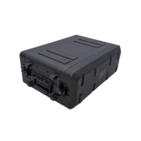 Étui de vol personnalisé 19 "260/390mm portable 2U 3U 4U 6U en plastique dur pour écran de levage motorisé Étui de vol Dj antichoc Pioneer Sr2