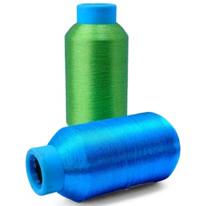 Vàng mịn sợi 40D 75D <span class=keywords><strong>lurex</strong></span> chủ đề Crochet nón 2ply 65% Polyester 35% kim loại hỗn hợp colour kim loại tốt sợi - Product Image 3