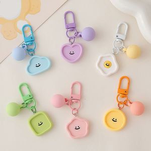Joli pendentif porte-clés miniature en forme de fleur artificielle, couleur bonbon, DIY, écologique, imperméable, cadeau d'anniversaire pour femme - Product Image 1