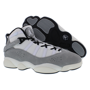 Jordan 6 Rings <b>Mens</b> <b>Shoes</b> Color: Light Smoke Grey/<b>White</b>/<b>Black</b> 100% Authentic - Product Image 5