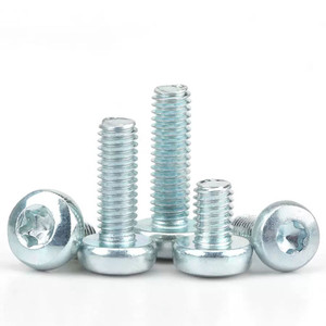 Manufacture Supply Anti-Corrosion Blue Zinc Plated Torx Cheese Head Machine Star Recessed Cylinder Cap Machine <b>Screw</b> - Product Image 1