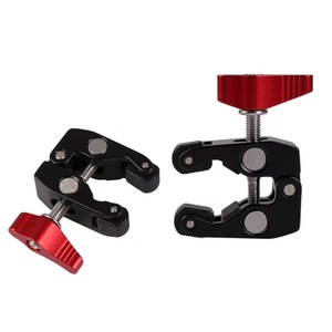 Support de moniteur en alliage d'aluminium avec pince griffe de crabe, durable, multifonctionnel, fixation filetée pour trépied - Product Image 4