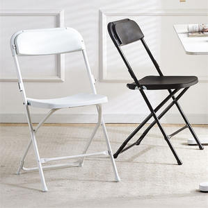 كرسي حديقة خارجي للبيع بالجملة بتصميم عصري مأدبة زفاف أبيض للمناسبات - Product Image 4