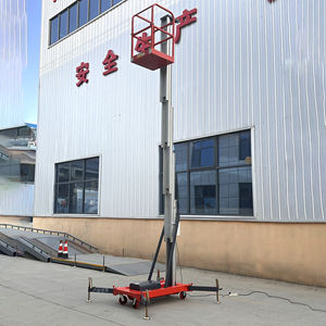 बूमस्टार 4 मीटर-10 मीटर इलेक्ट्रिक लिफ्टिंग प्लेटफॉर्म मोबाइल ऊर्ध्वाधर एल्यूमीनियम मिश्र धातु लिफ्ट एकल मस्तूल हवाई कामकाजी मंच - Product Image 4