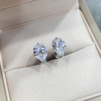 Boucles d'oreilles de créateur plaquées or 18 carats sur mesure, certificat IGI, diamants de laboratoire, boucles d'oreilles clous tendance pour femmes