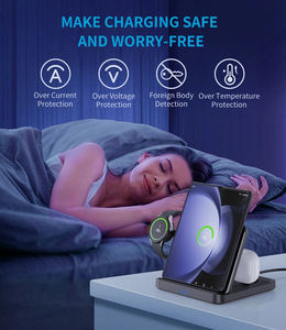 Estación de <span class=keywords><strong>carga</strong></span> inalámbrica plegable 3 en 1 de 15W para Samsung Z Fold 5/Z Flip 5/S23/S22/S21 para <span class=keywords><strong>Galaxy</strong></span> Watch <span class=keywords><strong>Buds</strong></span>, pliegue de <span class=keywords><strong>carga</strong></span> rápida - Product Image 6