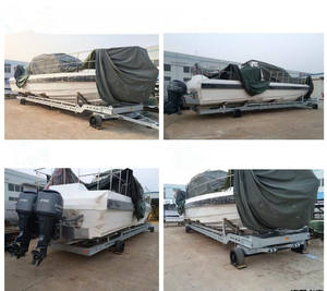 Gros robuste plat <span class=keywords><strong>remorque</strong></span> de bateau à vendre - Product Image 6