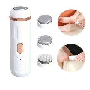 Wholesale Multi-functional Foot and Replaceable Washable Outdoor Double Battery <b>3</b> Head Replaceable Foot Grinder - Product Image 1