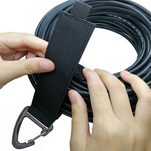 <span class=keywords><strong>Sangle</strong></span> de fixation triangulaire robuste en nylon écologique avec fermeture auto-agrippante pour tuyau de jardin et outils, personnalisable - Product Image 4